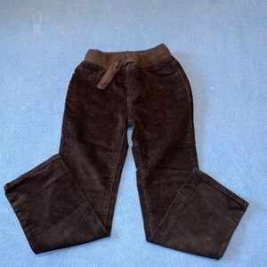 Gap kids boys size 8 regular corduroy pull on pants black